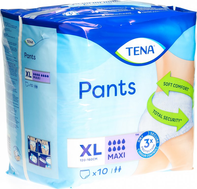 Tena Pants Maxi XL 10 Stück in der Adler Apotheke
