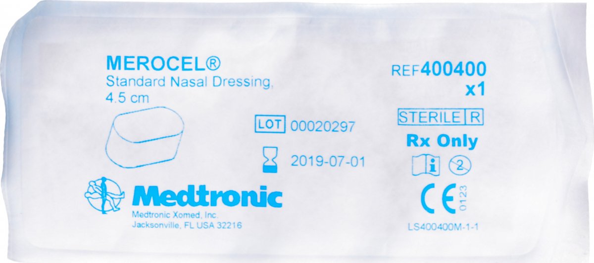 Merocel Standard Nasaltampon 4.5cm Steril 20 Stück in der Adler Apotheke