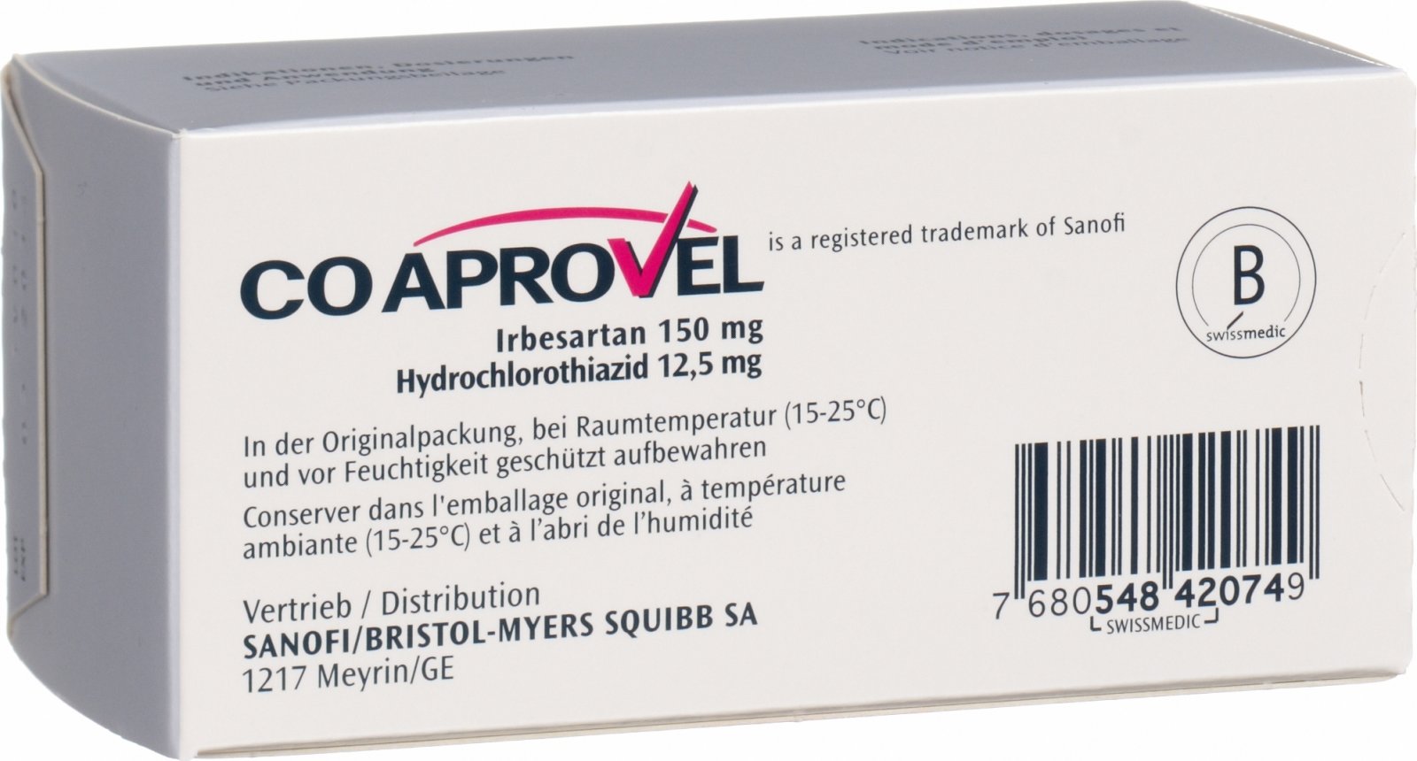 Coaprovel 150 12 5 Filmtabletten 98 Stuck In Der Adler Apotheke