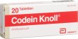 Produktbild von Codein Knoll Tabletten 50mg 20 Stück