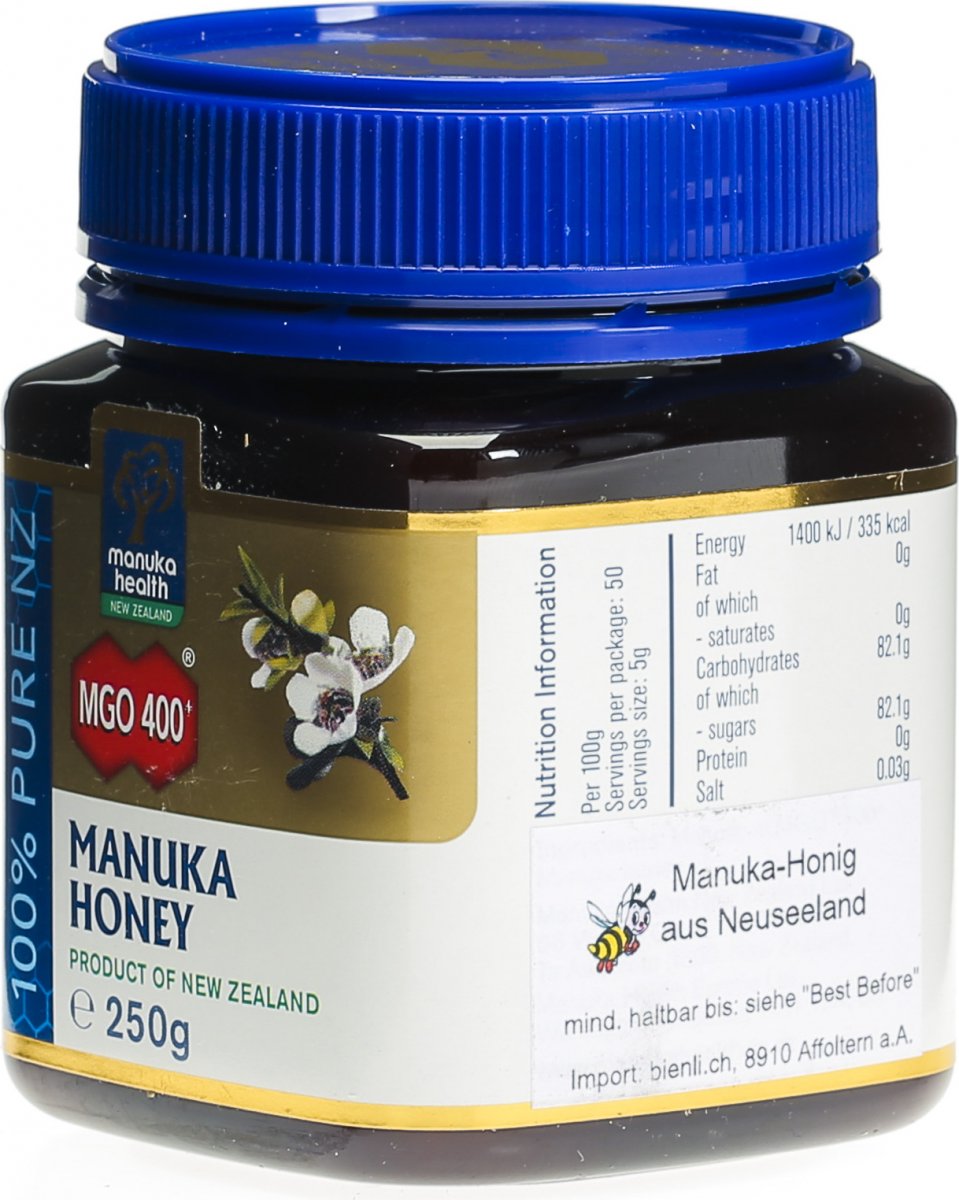 Manuka Honig MGO 400+ Manuka Health 250g in der Adler