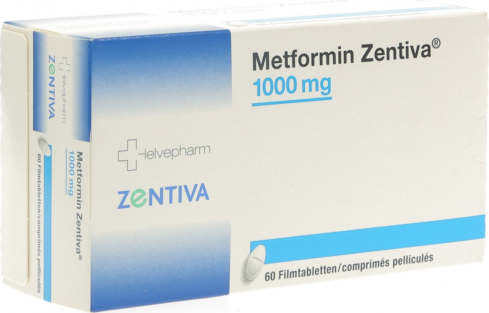Metformin Zentiva Filmtabletten 1000mg 60 Stück in der Adler Apotheke