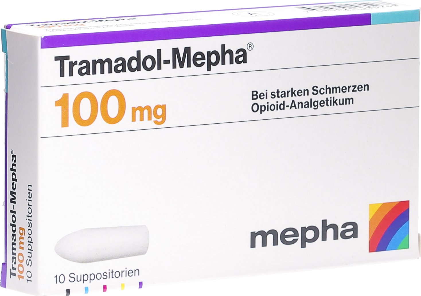 Tramadol Mepha Zäpfchen 100mg 10 Stück in der Adler Apotheke