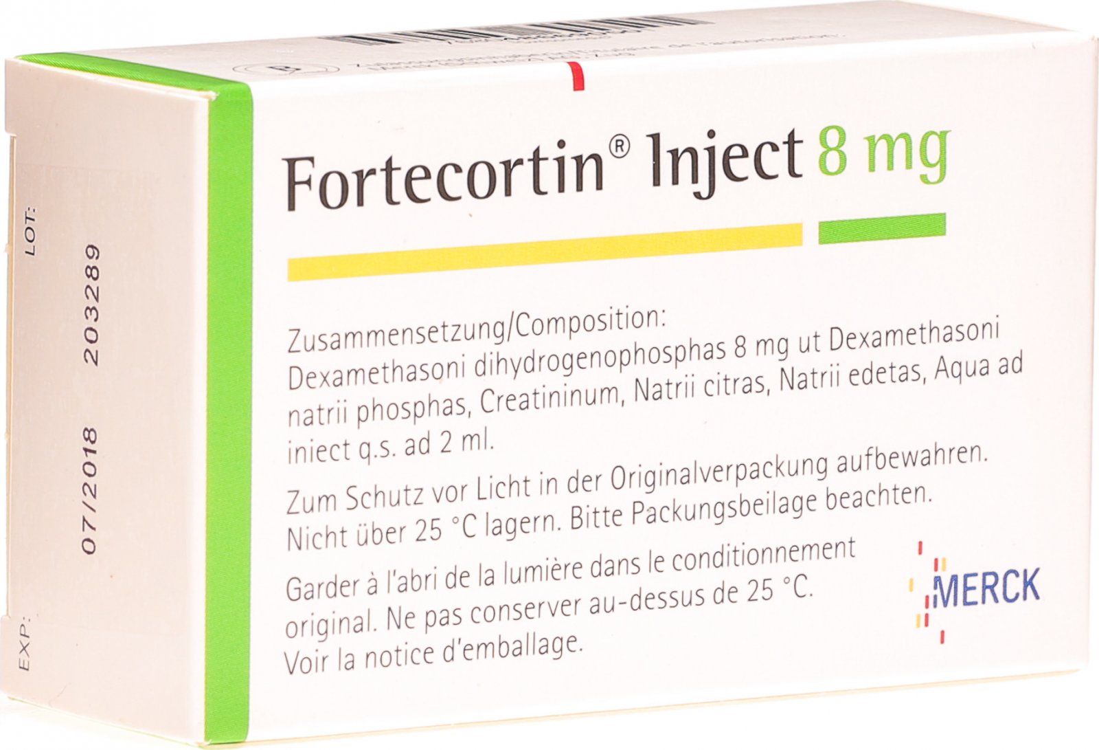 Fortecortin Inject Injektionslösung 8mg/2ml 3 Ampullen 2ml in der Adler Apotheke