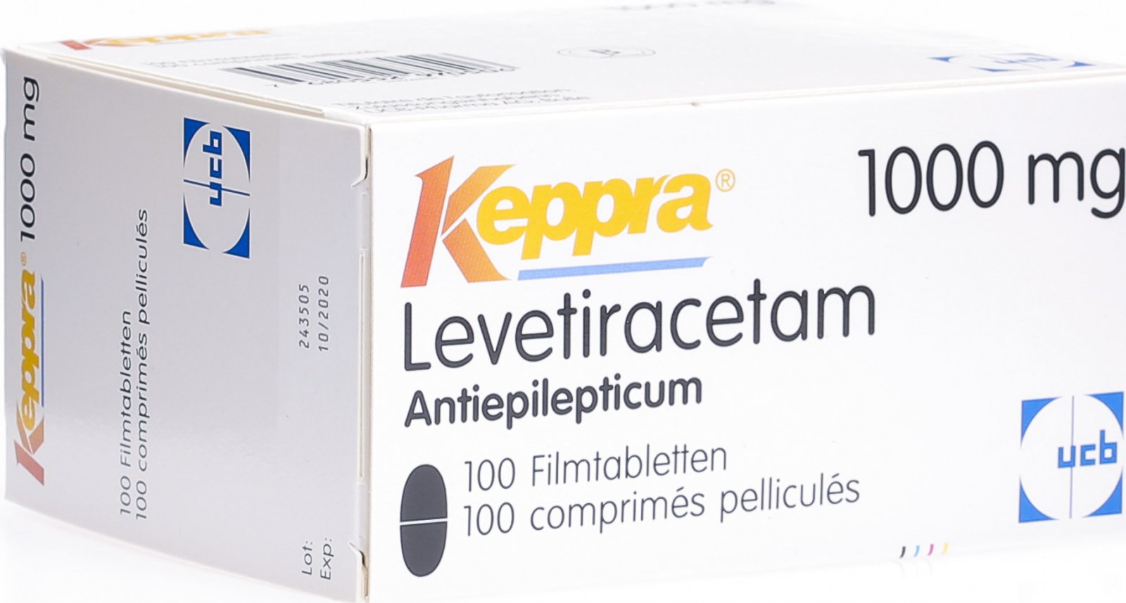 Keppra Filmtabletten 1000mg 100 Stück in der Adler Apotheke