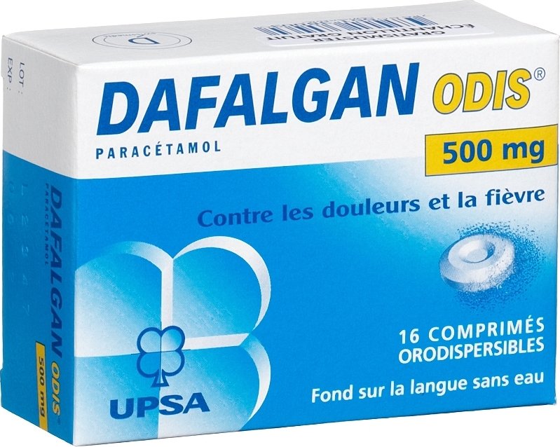 Dafalgan 500mg 16 Schmelztabletten in der Adler Apotheke