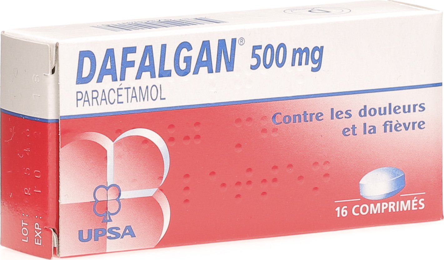 Dafalgan 500mg 16 Tabletten in der Adler Apotheke