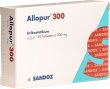 Produktbild von Allopur Tabletten 300mg 30 Stück