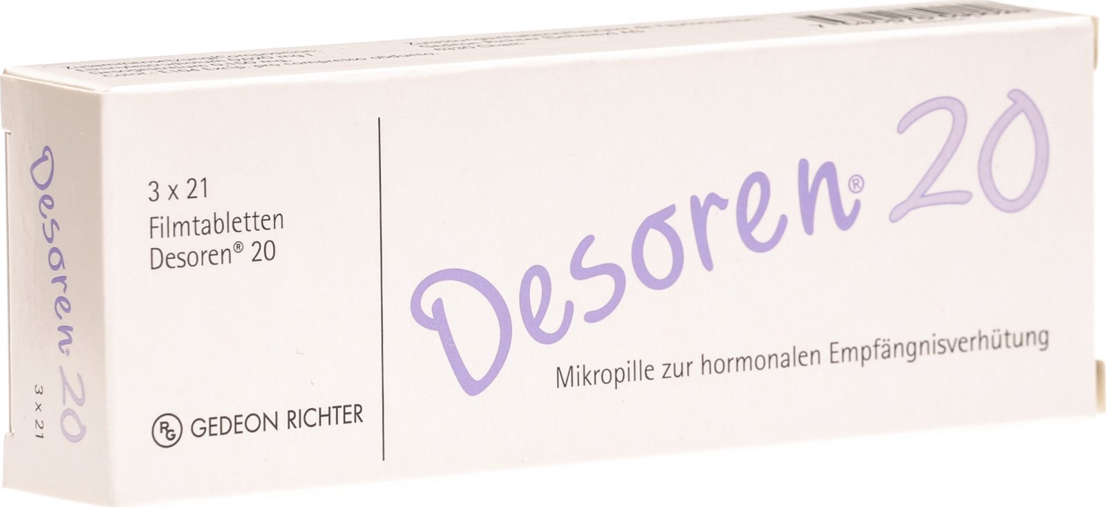 Desoren 20 3x21 Tabletten In Der Adler Apotheke