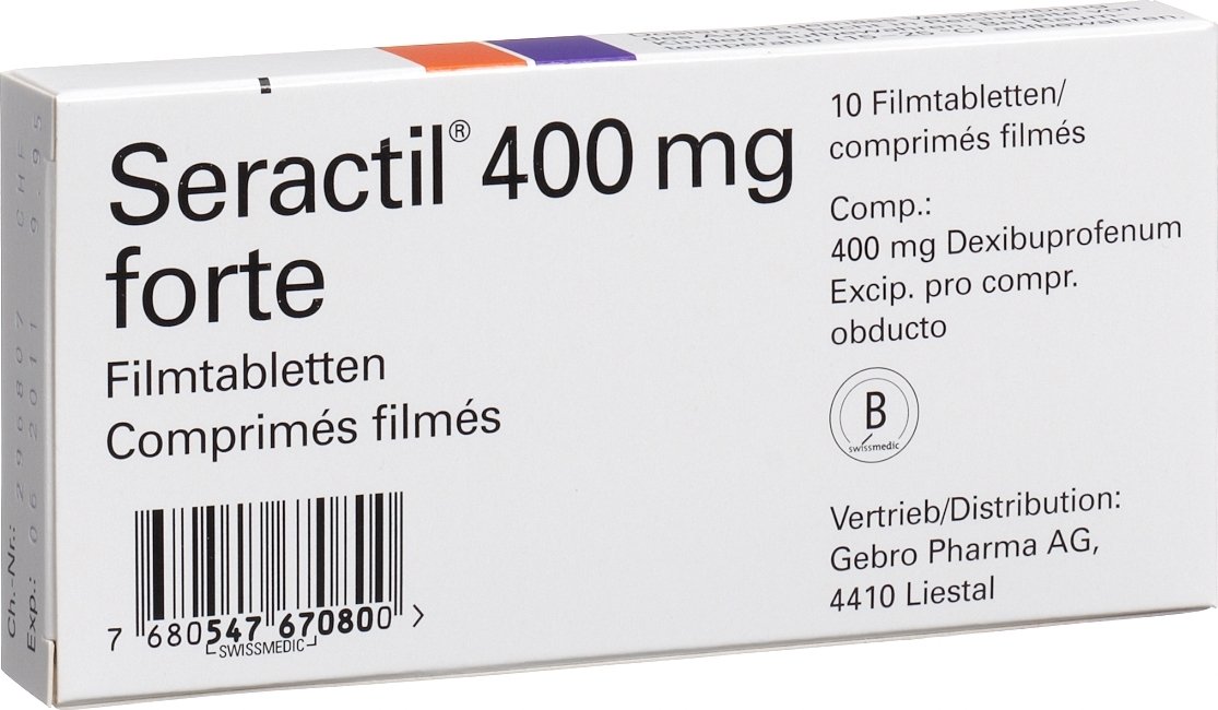 Seractil Filmtabletten 400mg Forte 10 Stuck In Der Adler Apotheke