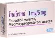 Indivina Tabletten 1mg/5mg 28 Stück