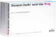 Diazepam Desitin Rectal Tube 10mg 5x 2.5ml