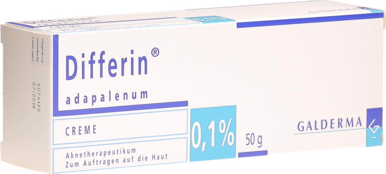 Differin Creme 50g In Der Adler Apotheke