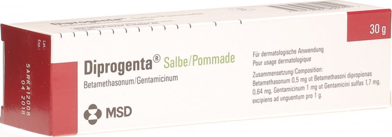 Diprogenta Salbe Tube 30g in der Adler Apotheke