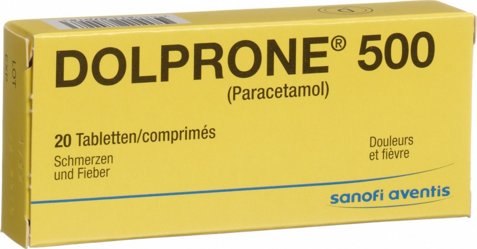 Dolprone 500mg 20 Tabletten in der Adler Apotheke