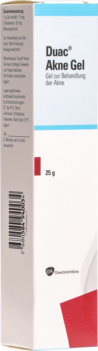 Duac Akne Gel 25g In Der Adler Apotheke