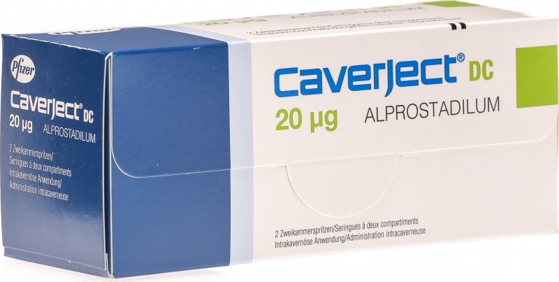 Caverject Dc Trockensubstanz 20mcg Fertigspritzen 2 Stück