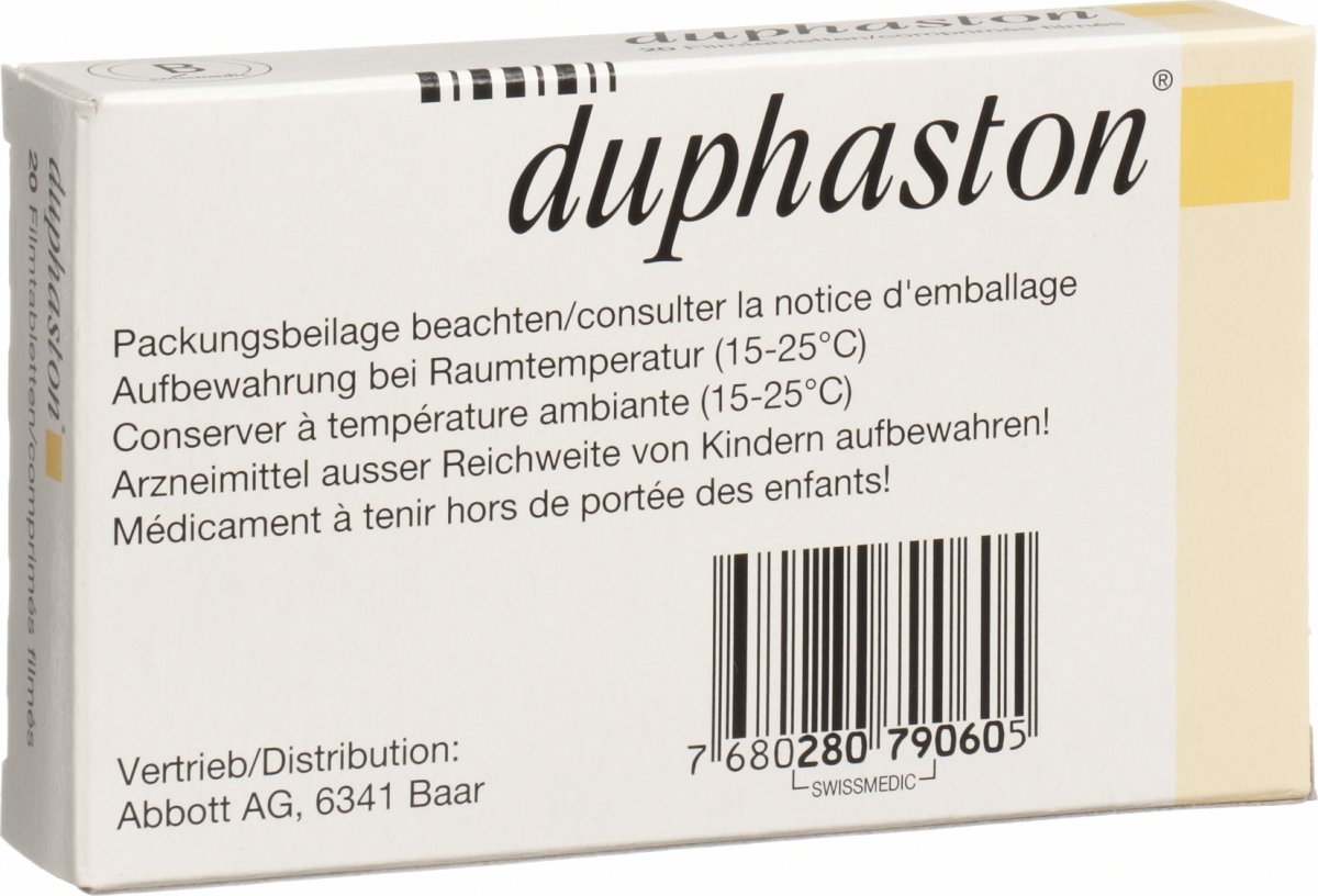 Duphaston Tabletten 10mg 20 Stück in der Adler Apotheke