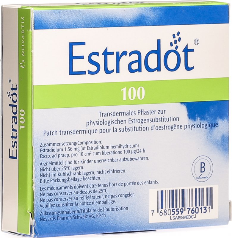 Estradot Matrixpfl 100 Mcg/24h 8 Stück in der Adler Apotheke