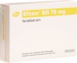 Produktbild von Efexor Er 75 Kapseln 75mg 28 Stück