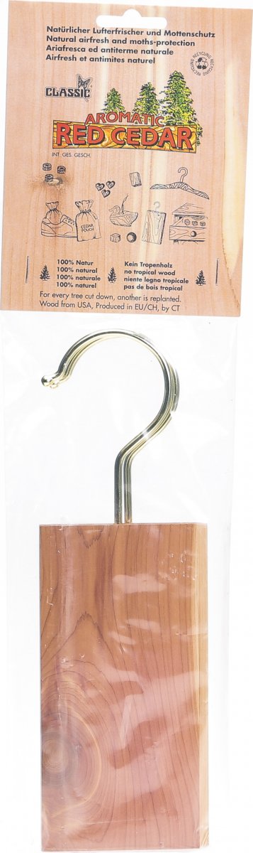 Rote Zeder Zedernholz Aufhänger 2 Stück in der Adler Apotheke