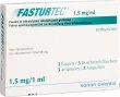 Fasturtec Trockensubstanz 1.5mg C Solv Durchstechflasche 3 Stück