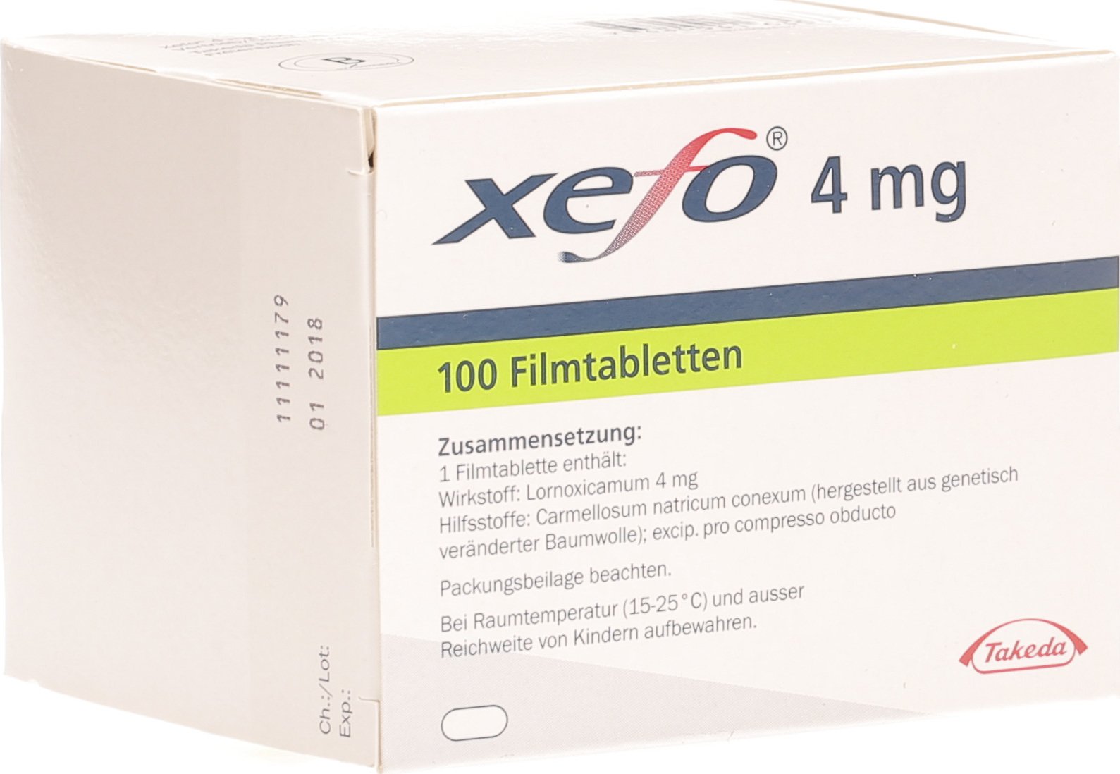 Xefo Filmtabletten 4mg 100 Stück in der Adler Apotheke