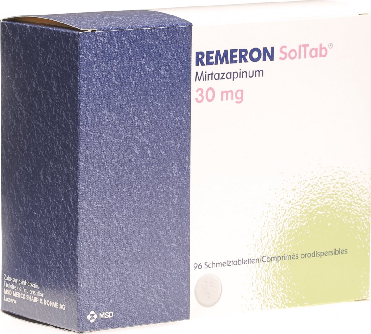 Remeron Soltab Schmelztabletten 30mg 96 Stück in der Adler Apotheke