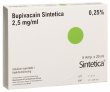 Bupivacain Sintetica Injektionslösung 0.25% 5 Ampullen 20ml