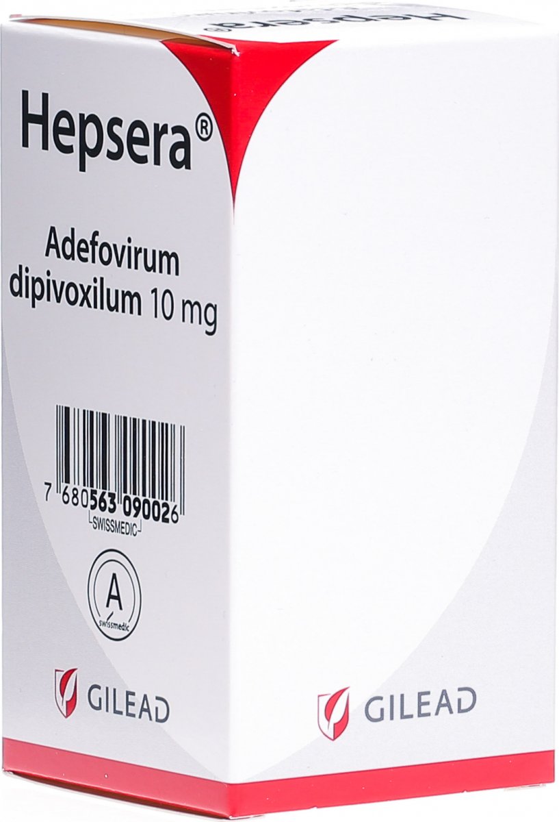 Hepsera Filmtabletten 10mg 30 Stück in der Adler Apotheke