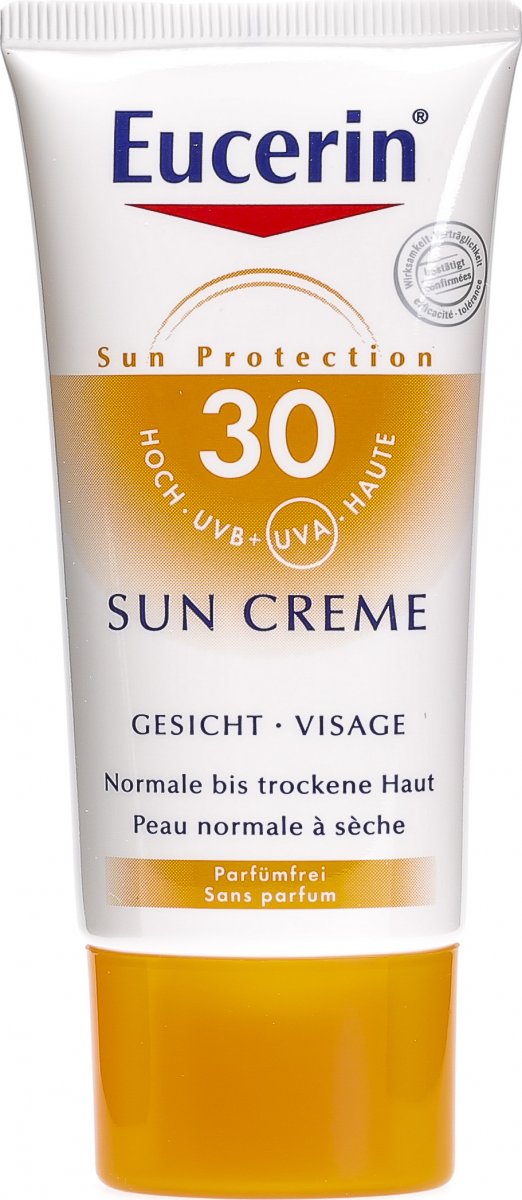 Eucerin Sun Sonnencreme für Gesicht LSF 30 50ml in der Adler Apotheke