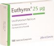 Euthyrox Tabletten 25mcg 100 Stück