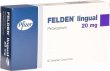Produktbild von Felden Lingual Tabletten 20mg 30 Stück