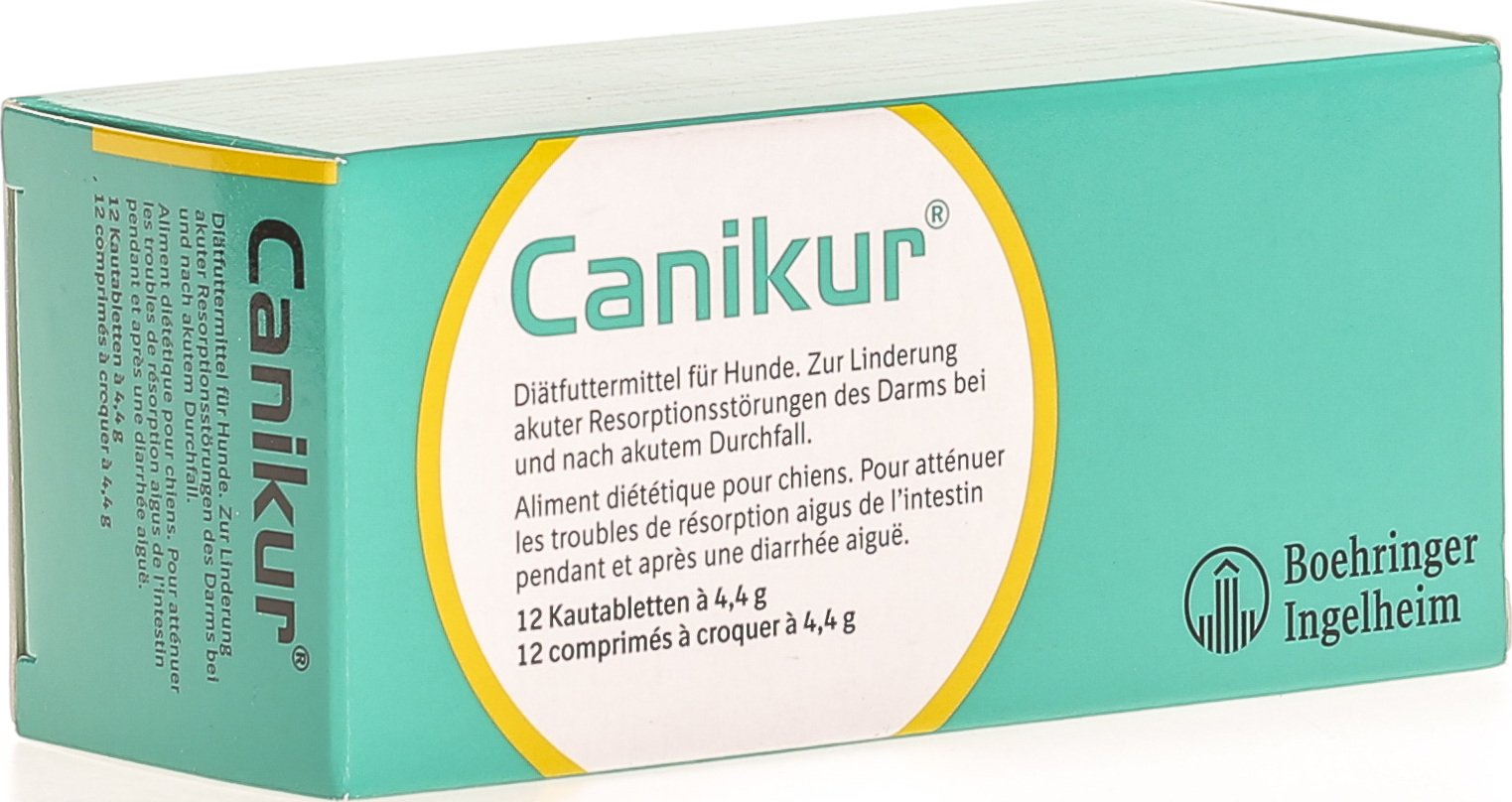 Canikur Futtermittel Kautabletten 4.4g Hund 12 Stück in der Adler Apotheke