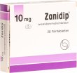 Zanidip Filmtabletten 10mg 28 Stück