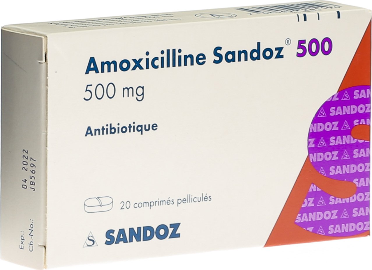 Amoxicillina Sandoz 5G 100 Ml Dosaggio Bambini donnieya