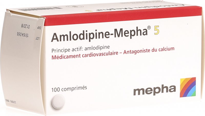 Amlodipin Mepha 5 Tabletten 5mg 100 Stück in der Adler Apotheke
