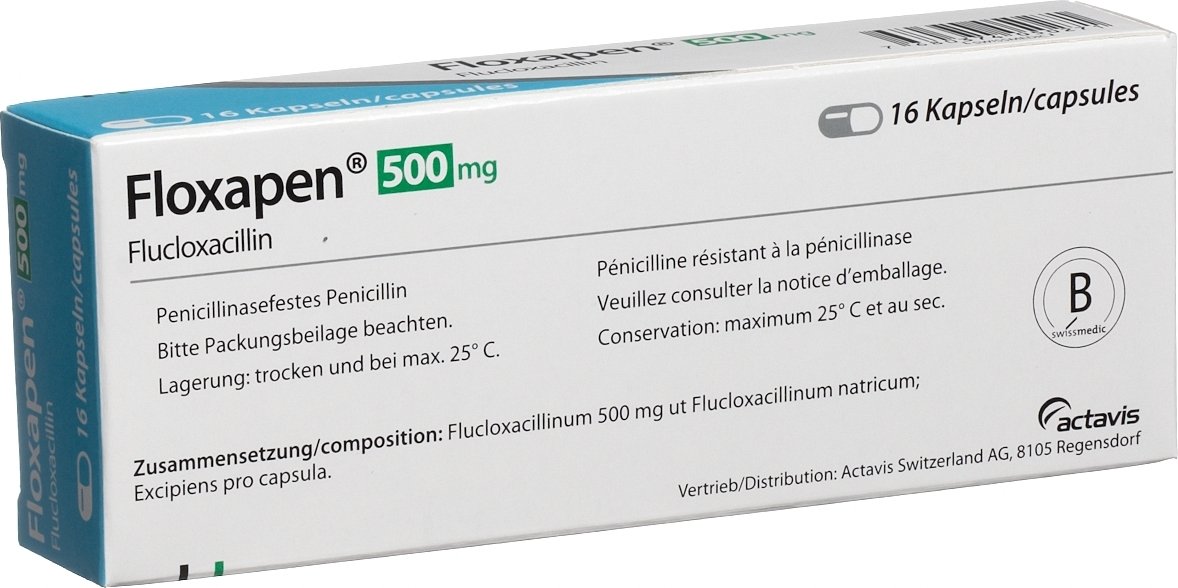 Floxapen Kapseln 500mg 16 Stück in der Adler Apotheke