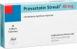 Pravastatin Streuli Tabletten 40mg 30 Stück