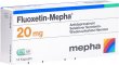 Produktbild von Fluoxetin Mepha Kapseln 20mg 14 Stück