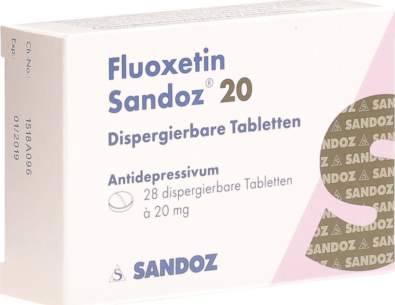 Fluoxetin Sandoz Disp Tabletten 20mg 28 Stück in der Adler Apotheke Fluoxetin Sandoz Disp Tabletten 20mg 28 Stück in der Adler Apotheke