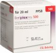 Beriplex P/n 500 Trockensubstanz C Solv Flasche 20ml