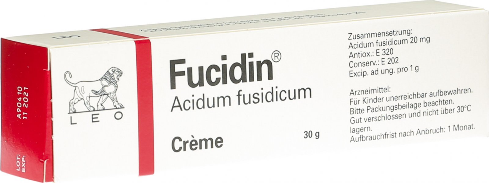 Fucidin Creme Intimbereich Fucidin Creme 2% Tube 30g in der Adler Apotheke