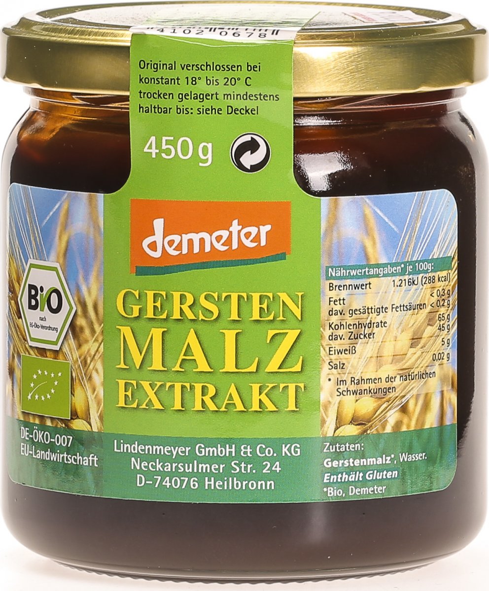 Linco Gerstenmalzextrakt 450g in der Adler Apotheke