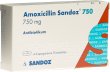 Produktbild von Amoxicillin Sandoz Disp Tabletten 750mg 4 Stück