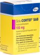 Solu Cortef Sab 100mg C Solv Durchstechflasche 2ml
