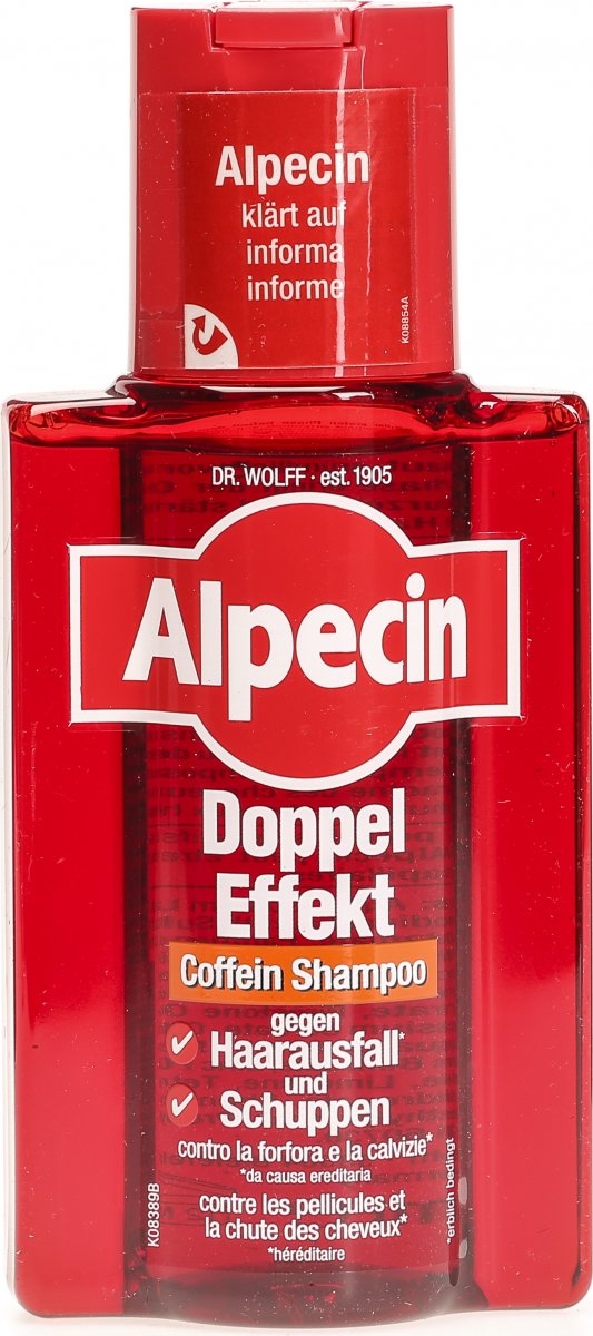 Alpecin Doppel Effekt Shampoo Flasche 0ml In Der Adler Apotheke