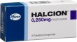 Produktbild von Halcion Tabletten 0.25mg 10 Stück