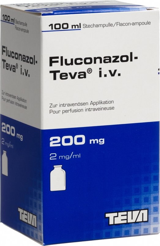 Fluconazol Teva 200mg/100ml I.v. Durchstechflasche 100ml In Der Adler