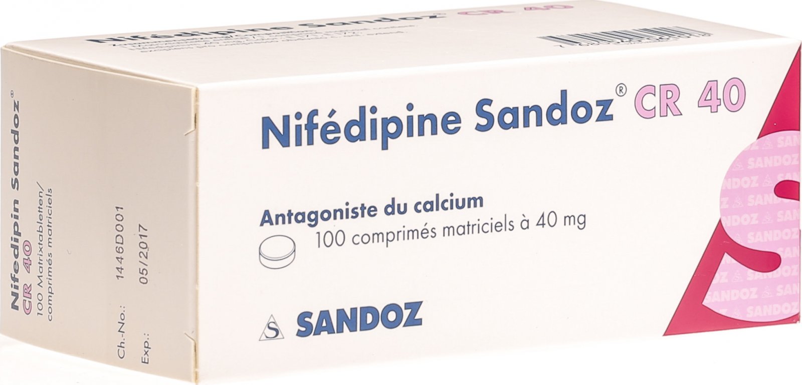 Nifedipin Sandoz Cr Matrixtabl 40mg 100 Stück in der Adler Apotheke